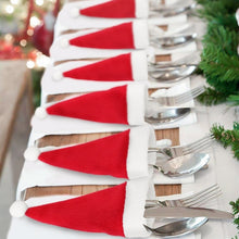 Load image into Gallery viewer, 10PC Christmas Tableware Holder Bag