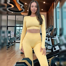 Load image into Gallery viewer, 5 Colors Seamless Sportswear Clothing Set