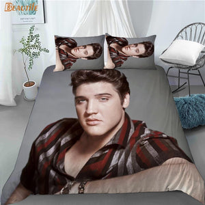 3D Print Elvis Presley Quilt Cover Set