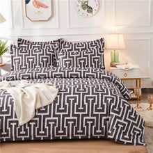 Load image into Gallery viewer, 100% Polyester 50 Geometric Pattern Quilt Cover King