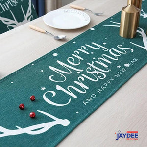 Merry Christmas and New Year Decoration Table Runners JaydeeBedding