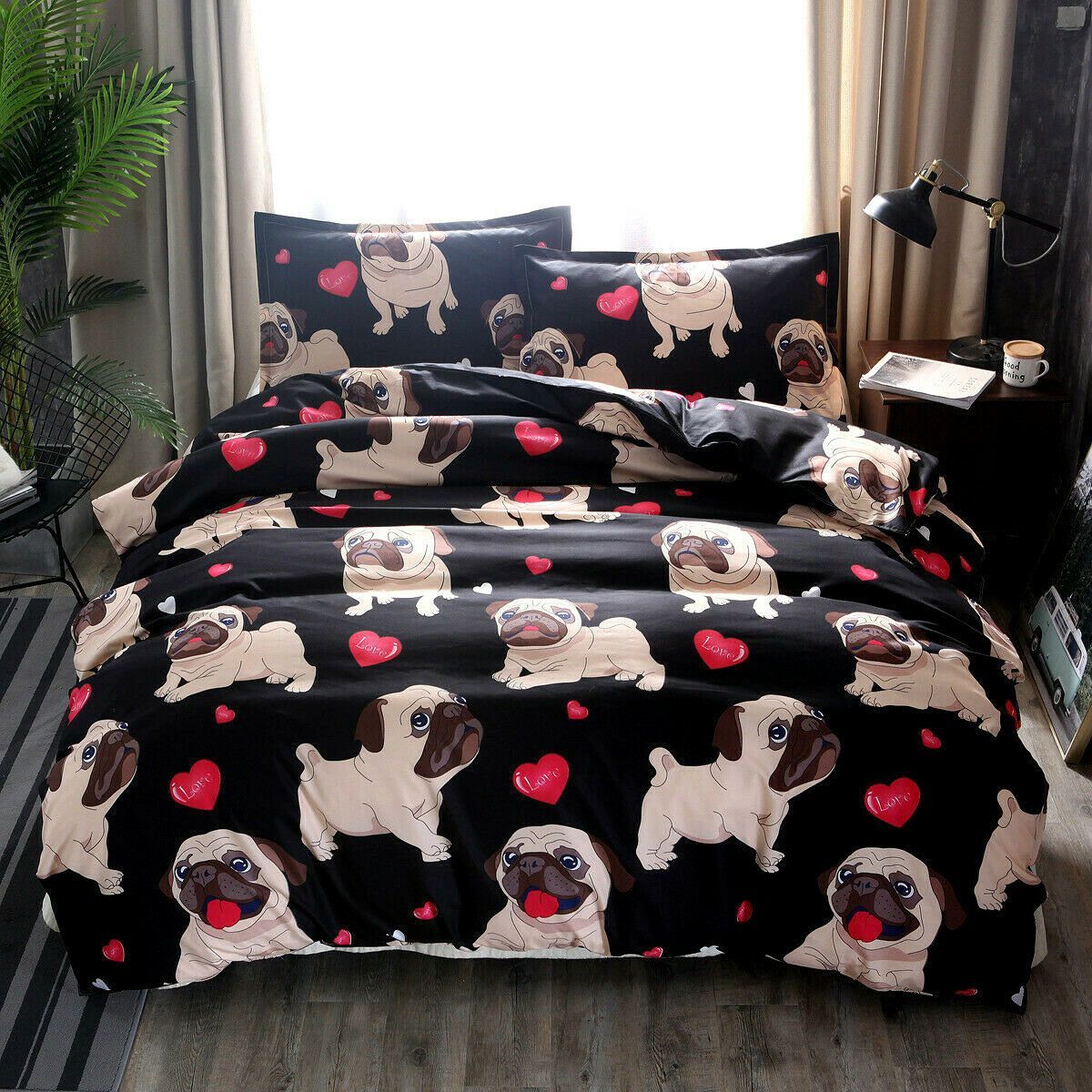 Pug quilt clearance cover