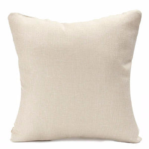 Retro H Linen square size 45x45cm Cushion Cover JaydeeBedding