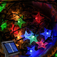 Load image into Gallery viewer, Solar LED Star Garden String Lights Outdoor