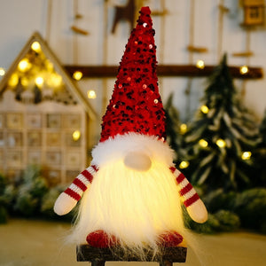 LED Christmas Elf Gnome Decor