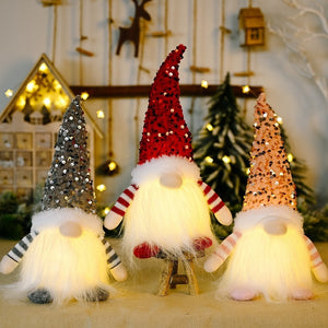 LED Christmas Elf Gnome Decor
