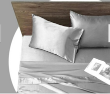 Load image into Gallery viewer, 1800TC Ultra Soft Satin Deep Fitted Sheet