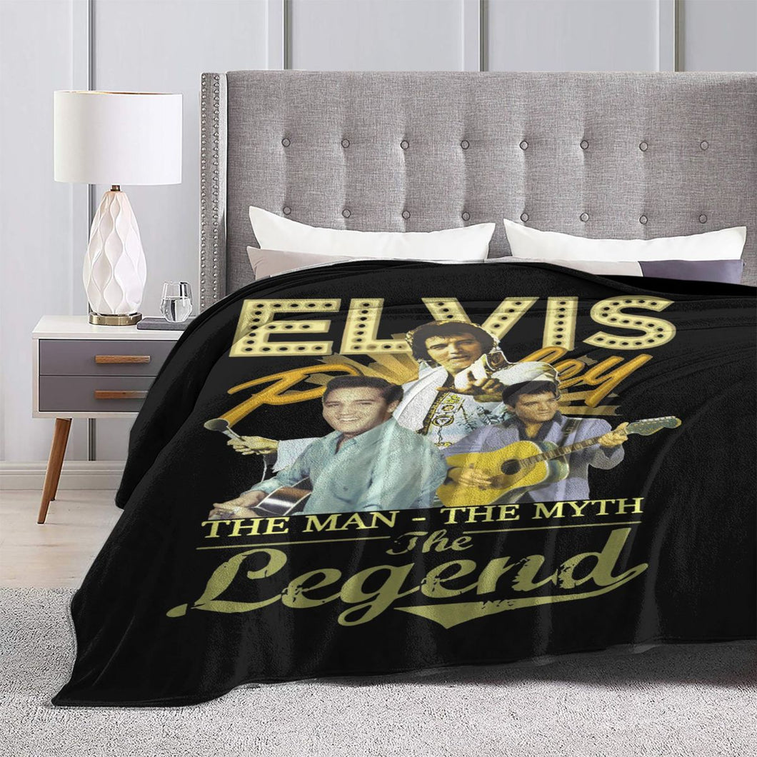 Elvis Ultra-Soft Micro Fleece Blanket