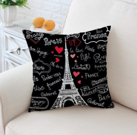 France Paris Tower Cushion Cover