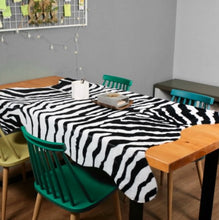 Load image into Gallery viewer, Faux Zebra Print Living Room Rug