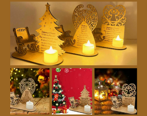 Christmas Rocking Chair Candle