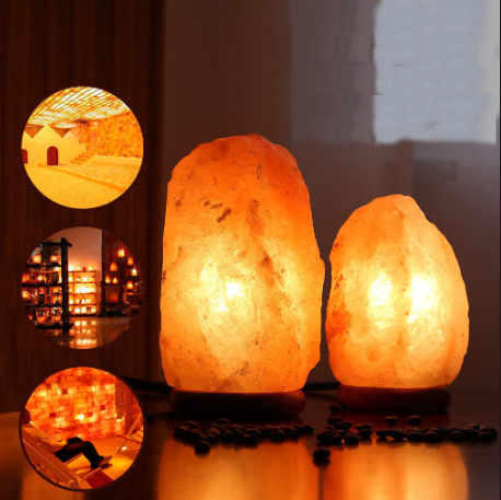 Himalayan Salt Lamp Natural Crystal Rock Shape