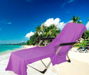 Beach Towel Adults Sun Lounger Bed and Chair Cover
