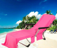 Load image into Gallery viewer, Beach Towel Adults Sun Lounger Bed and Chair Cover