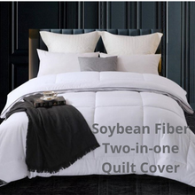 Load image into Gallery viewer, Soybean Fiber Two-in-one Quilt Cover