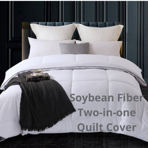 Soybean Fiber Two-in-one Quilt Cover