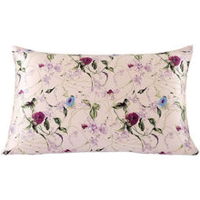 Load image into Gallery viewer, Twin Pack Mulberry Floral Silk Pillowcase With Zipper JaydeeBedding