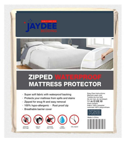 Waterproof Zipped Mattress Protector