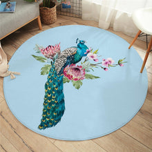Load image into Gallery viewer, Peacock Floor Mat/Carpet