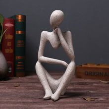 Load image into Gallery viewer, New European Style Abstract Thinker Statue Sculpture
