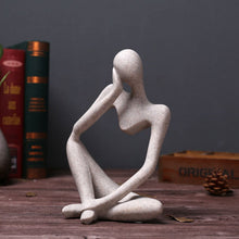 Load image into Gallery viewer, New European Style Abstract Thinker Statue Sculpture