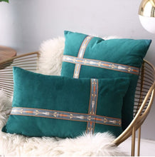 Load image into Gallery viewer, Suede Fabric Pillow Cushion