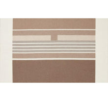 Load image into Gallery viewer, 800gm Striped Cashmere Blend Blanket- All Season 140cm x 170cm