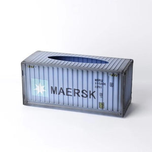 Retro Creative Container Design Iron Tissue Box