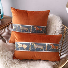 Load image into Gallery viewer, Suede Fabric Pillow Cushion