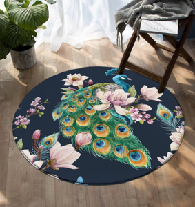 Peacock Floor Mat/Carpet