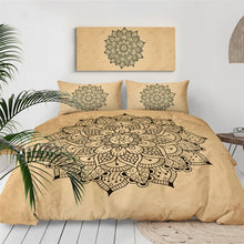 Load image into Gallery viewer, Colourful Floral Bohemian Printed Quilt Cover Set