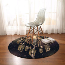 Load image into Gallery viewer, Dreamcatcher Round Carpet Rug