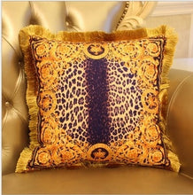 Load image into Gallery viewer, European Gold Velvet Cushions Cover
