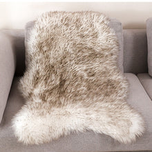 Load image into Gallery viewer, Soft Artificial Sheepskin Rug Chair Cover