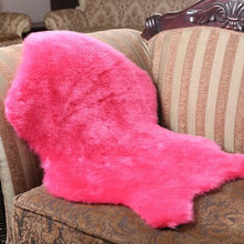 Load image into Gallery viewer, Sheepskin Rug Chair Cover Cushion