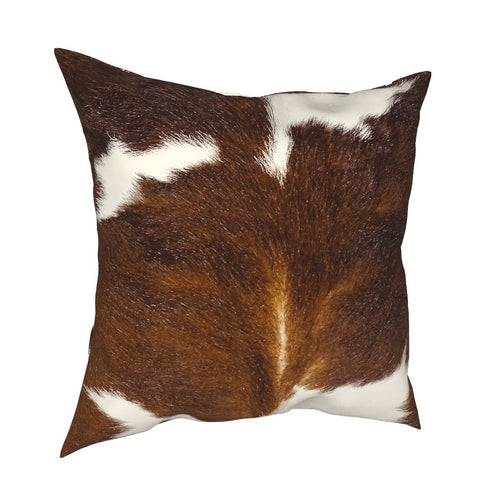 Brown Calf Cowhide Pillow Cover-jaydeebedding