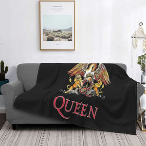 Queen Rock Band Printed Blanket-jaydeebedding