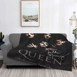 Queen Rock Band Printed Blanket-jaydeebedding