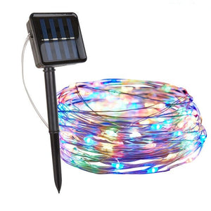 Waterproof Outdoor Solar Fairy String Lights-stylepop