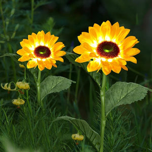 Solar Powered Sunflower LED Lights-stylepop