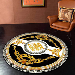 Luxury European Style Round Carpet-jaydeebedding