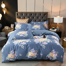 Load image into Gallery viewer, 100%Cotton Floral Quilt Set