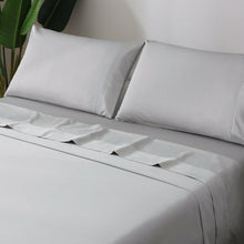 Load image into Gallery viewer, 500TC Ultra Soft - 4Pcs FLAT&amp;FITTED Sheet Sets Double/Queen/K