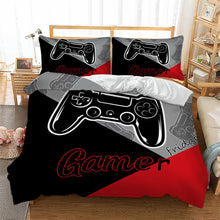 Load image into Gallery viewer, Gamer Gamepad Quilt Cover Set
