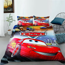 Load image into Gallery viewer, Cars Lightning Mcqueen Quilt Cover Set