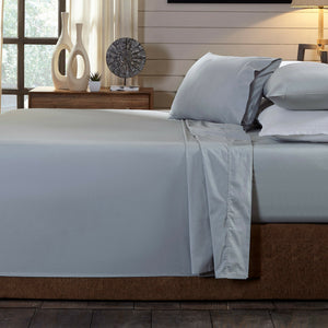 Royal Comfort 250TC Organic 100% Cotton Sheet Set 4 Piece Luxury Hotel Style