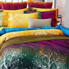 Load image into Gallery viewer, Rainbow Tree Quilt Cover Set
