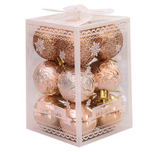 Load image into Gallery viewer, 12pcs (Champagne) Christmas Balls Ornaments