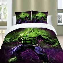Load image into Gallery viewer, Cartoon-Hulk-Duvet-Doona-Quilt-Cover-Set .jpg