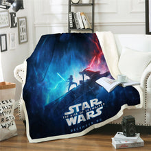 Load image into Gallery viewer, Action Star Heroes Plush Sherpa Blanket